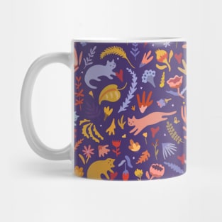 Candy Cats in the Magic Garden Mug